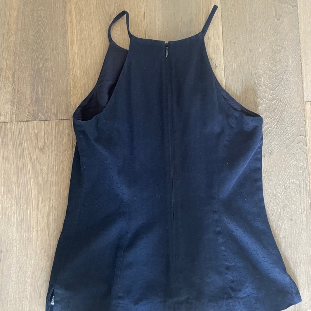 Lilly Pulitzer navy & white tank - Picture 2 of 2